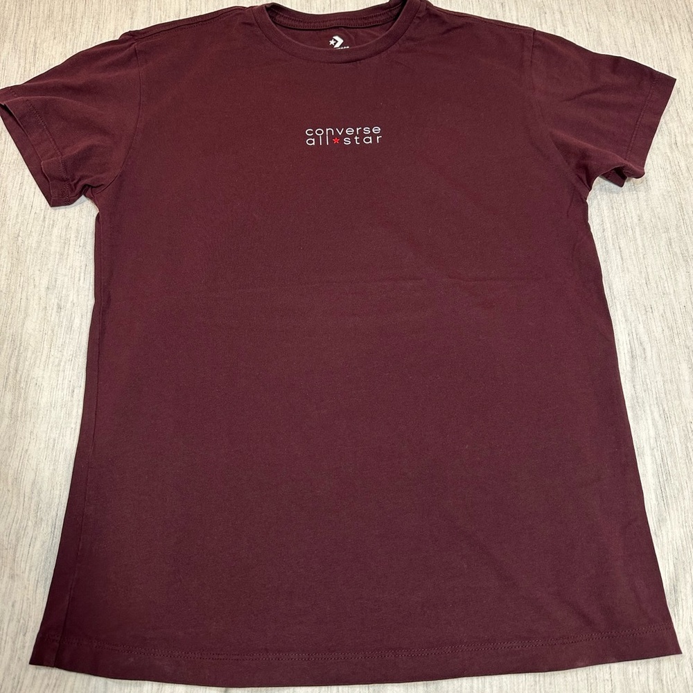 Converse Men's Maroon T-Shirt